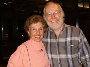 Ami Silvestre and Dennis Kelly @ BroadwayWorld Ami Silvestre and Dennis Kelly Photo